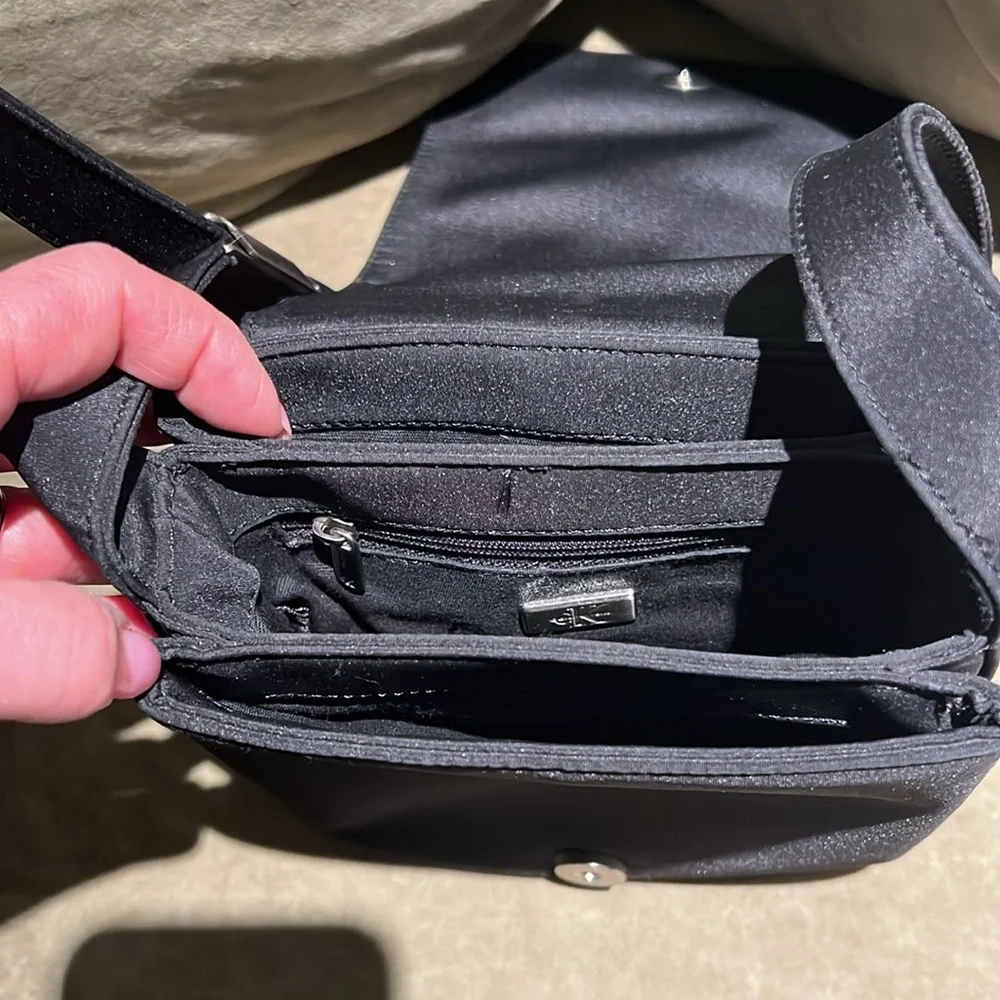 Calvin Klein Black Canvas hand bag - Picture 10 of 15
